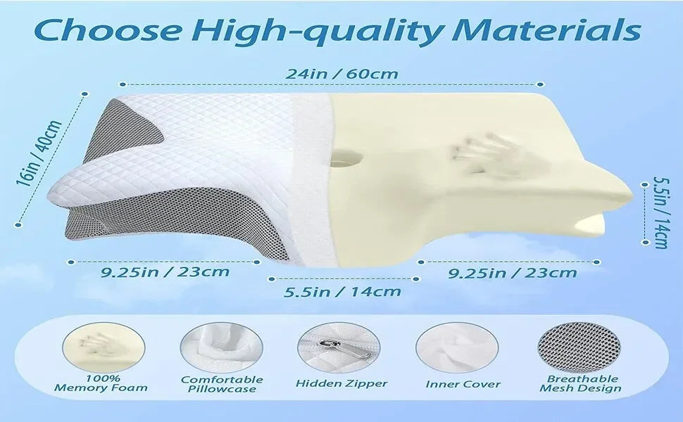 Orthopedic Memory Foam Pillow