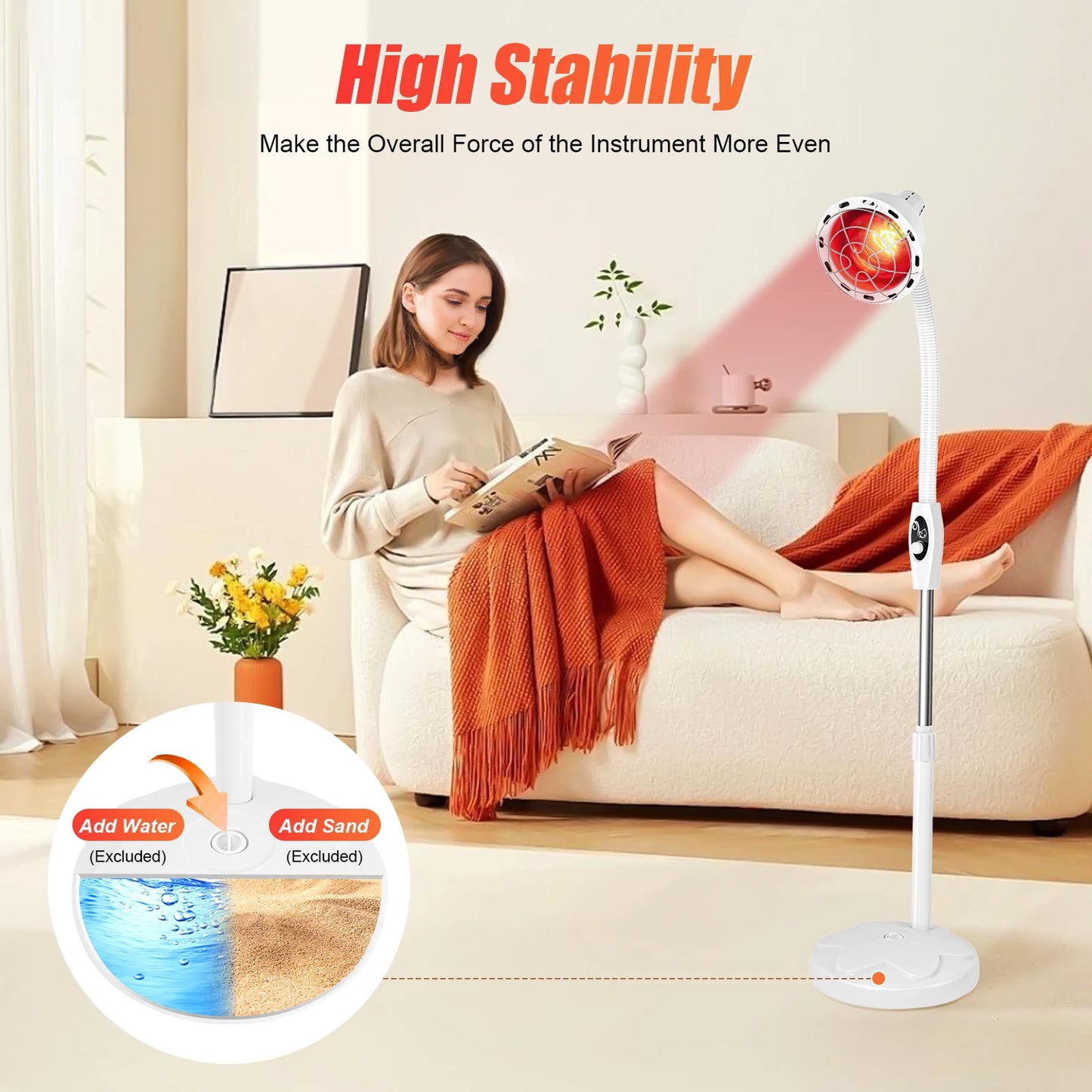 275W Infrared Therapy Lamp